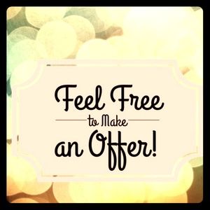 Feel free to make an offer